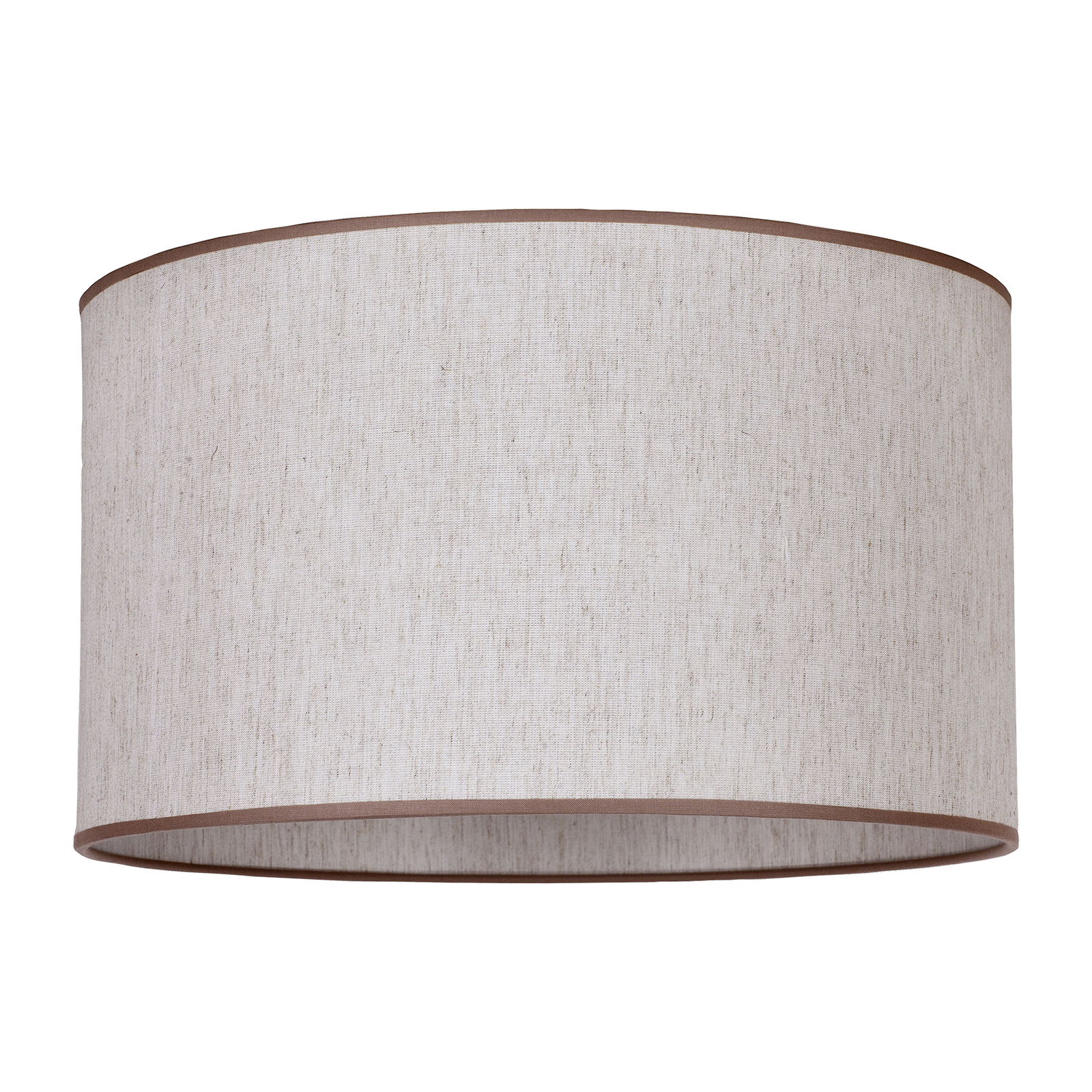 Pantalla Roller crudo/beige Ø 40 cm altura 22 cm