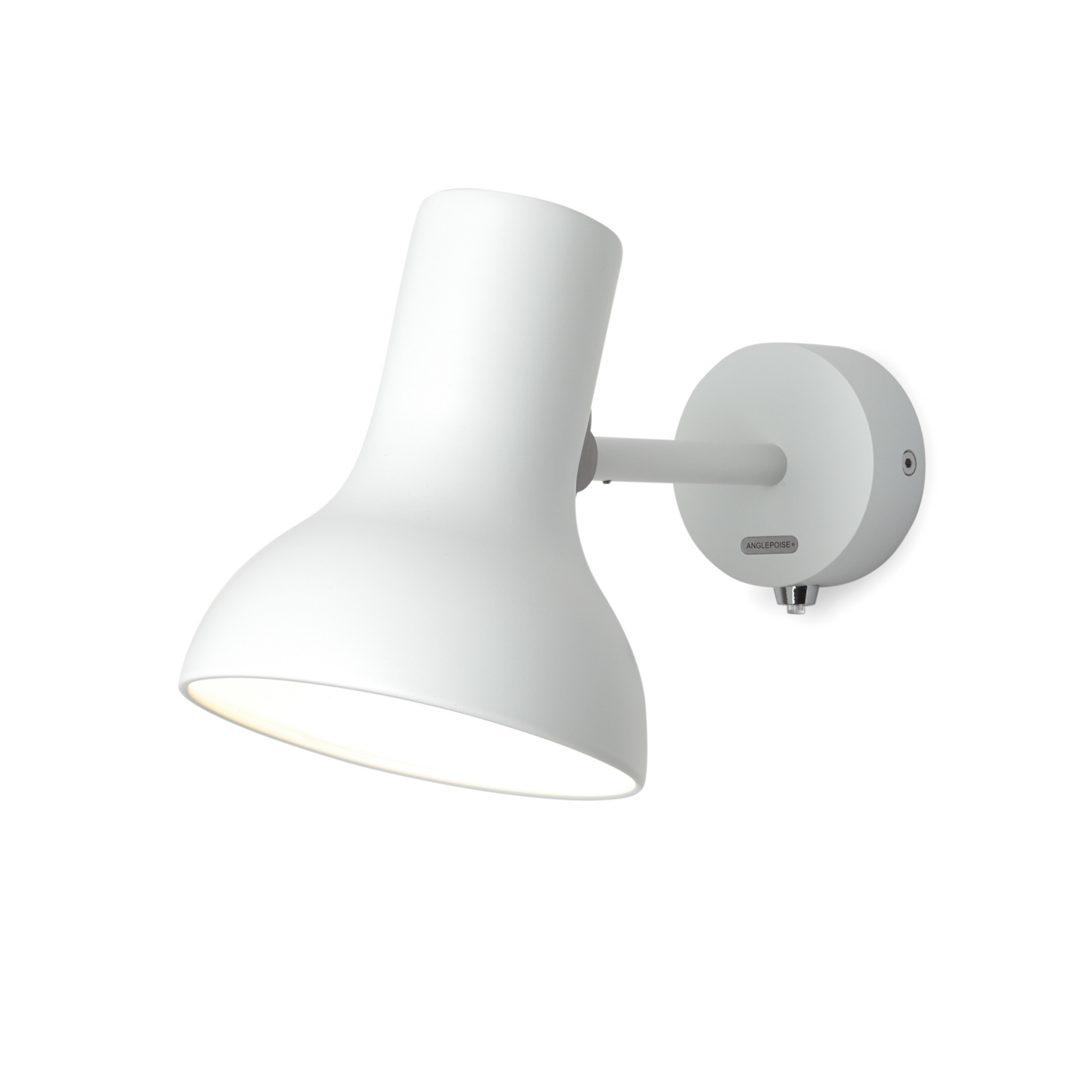 Type 75 Mini wandlamp, alpine wit, schakelaar - Anglepoise