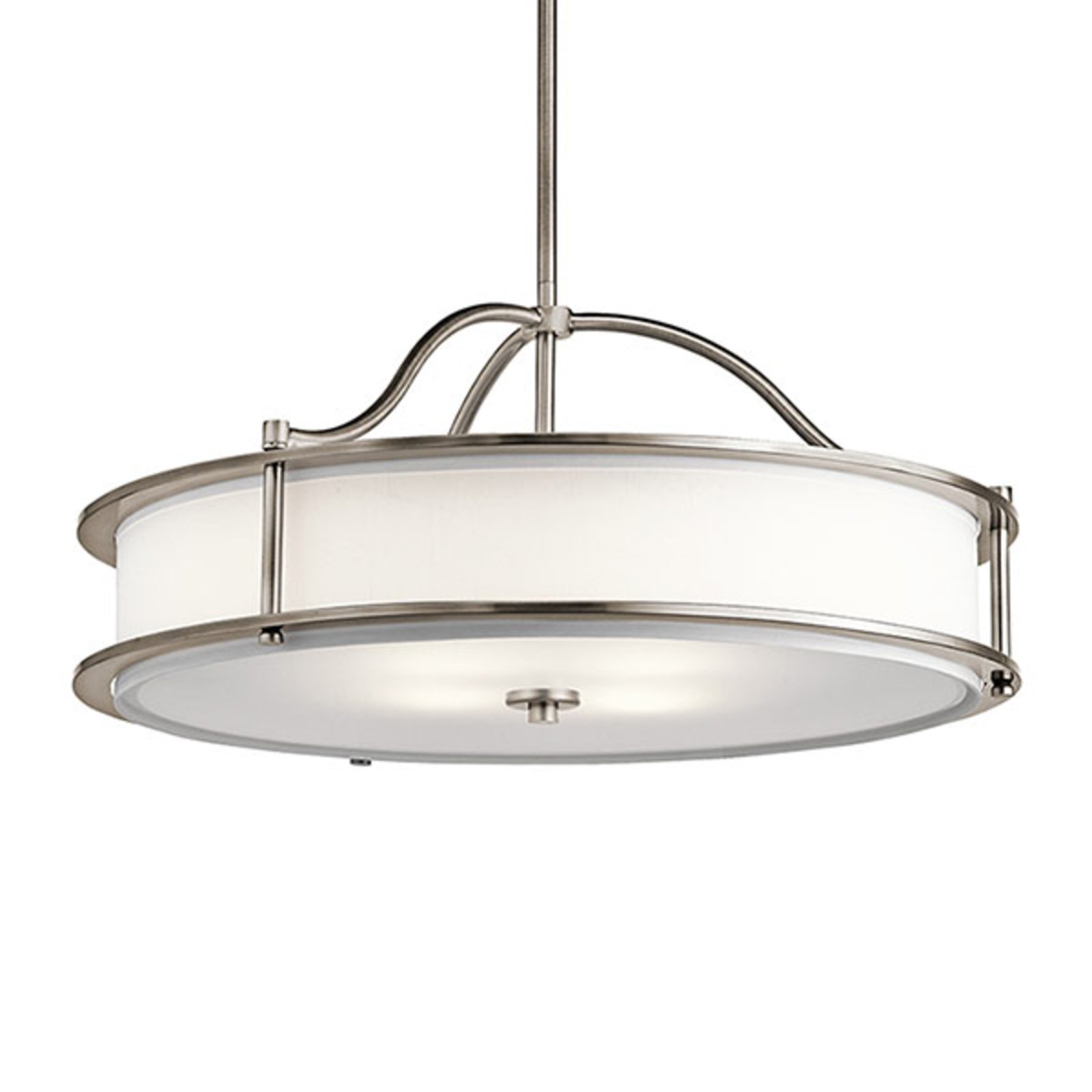 Emory hanging light, tin-plated Ø 61 cm