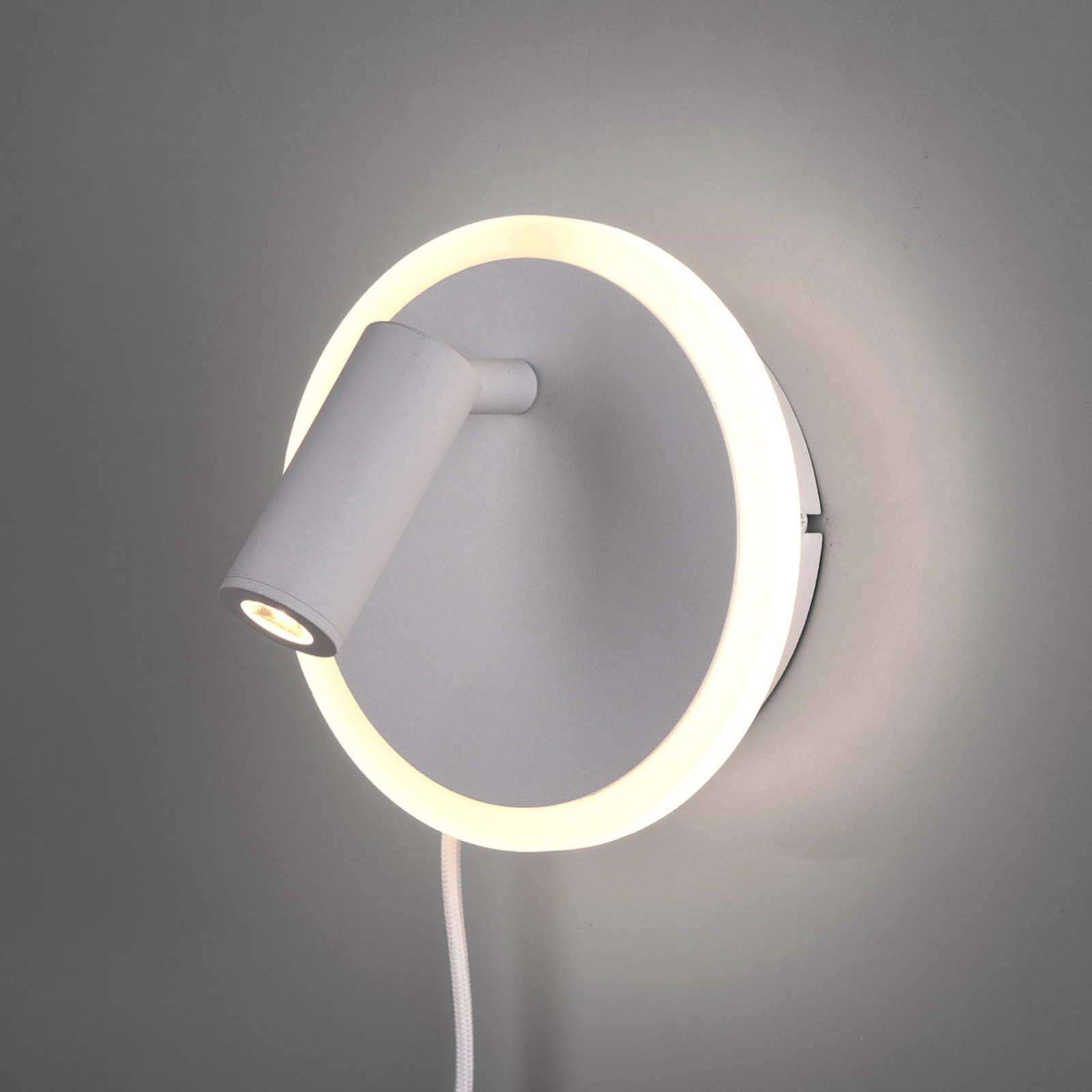 LED-Wandleuchte Jordan, zweiflammig