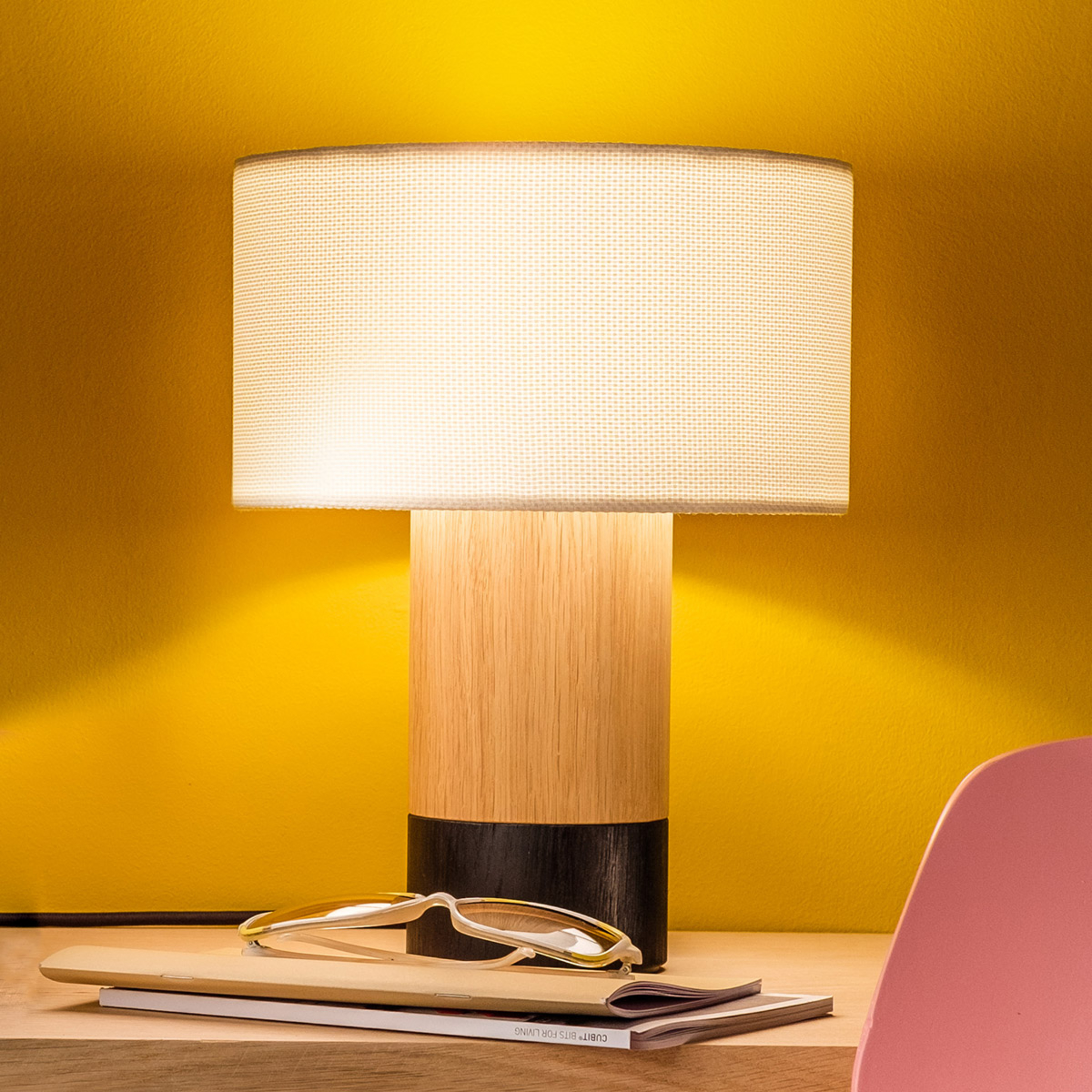 Stolní lampa Klippa černá Trooper Alabaster