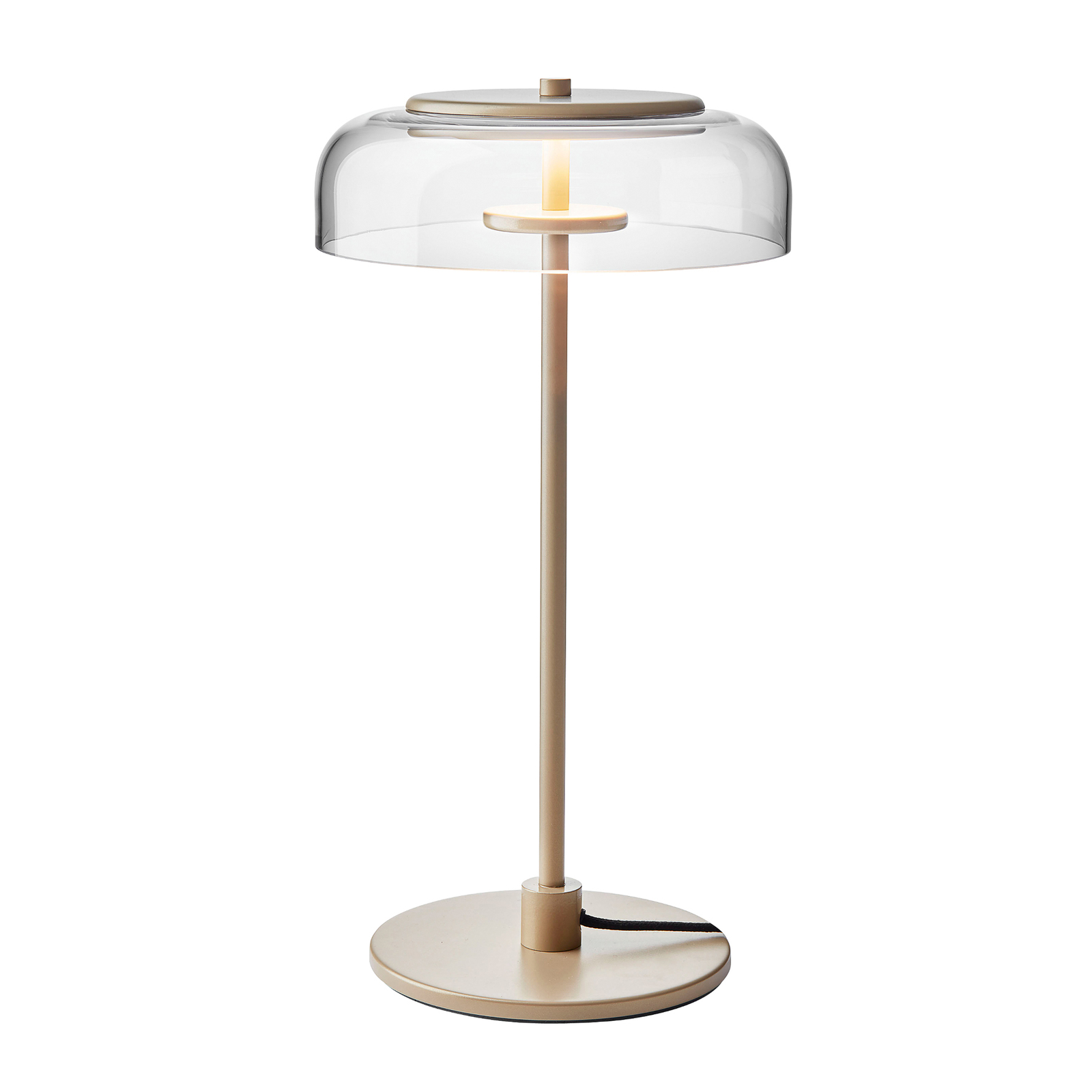 Nuura Blossi Table LED-bordslampa guld/klar