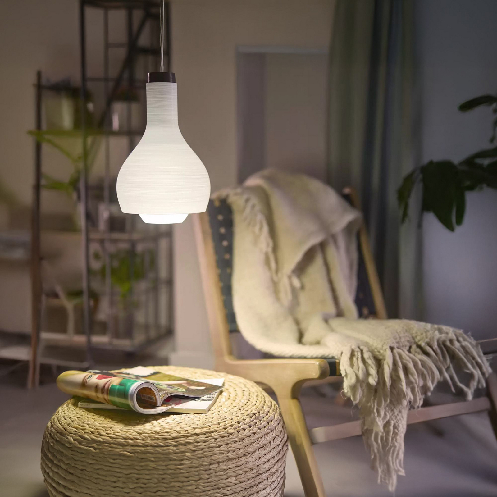 Philips LED-pære E27 A60 7W 806lm 2700K filament 6-pak