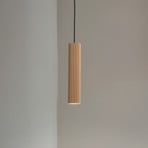 Carbon pendellampe, gullfarget, Ø 6 cm, aluminium