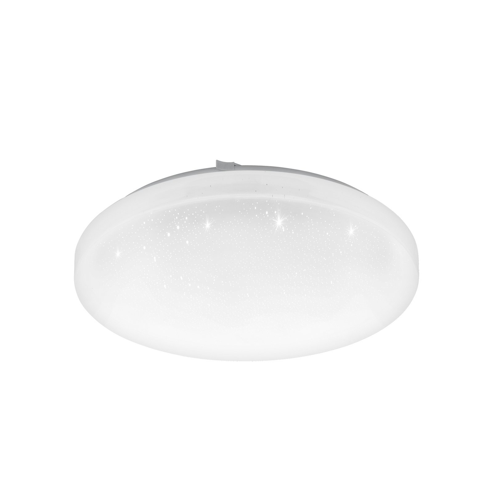 Plafonnier LED Frania-S avec effet cristal Ø33 cm