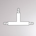 T-Verbinder für Volare 2-Phasen-Schiene