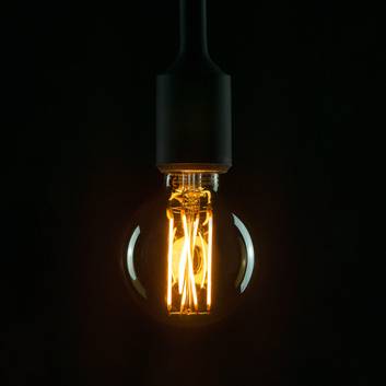 SEGULA LED-Lampe E27 6 W G80 2.000K dimmbar smoke