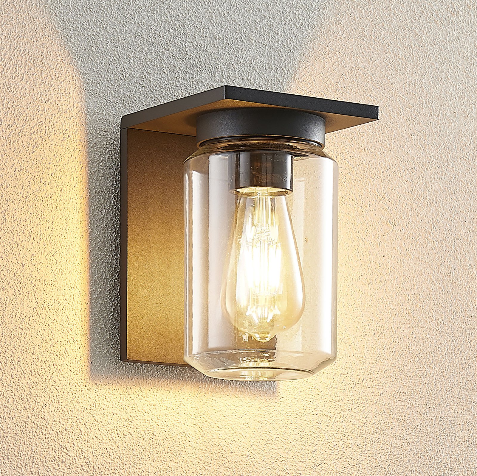 Semka Outdoor Wall Lamp Dark Grey - Lucande