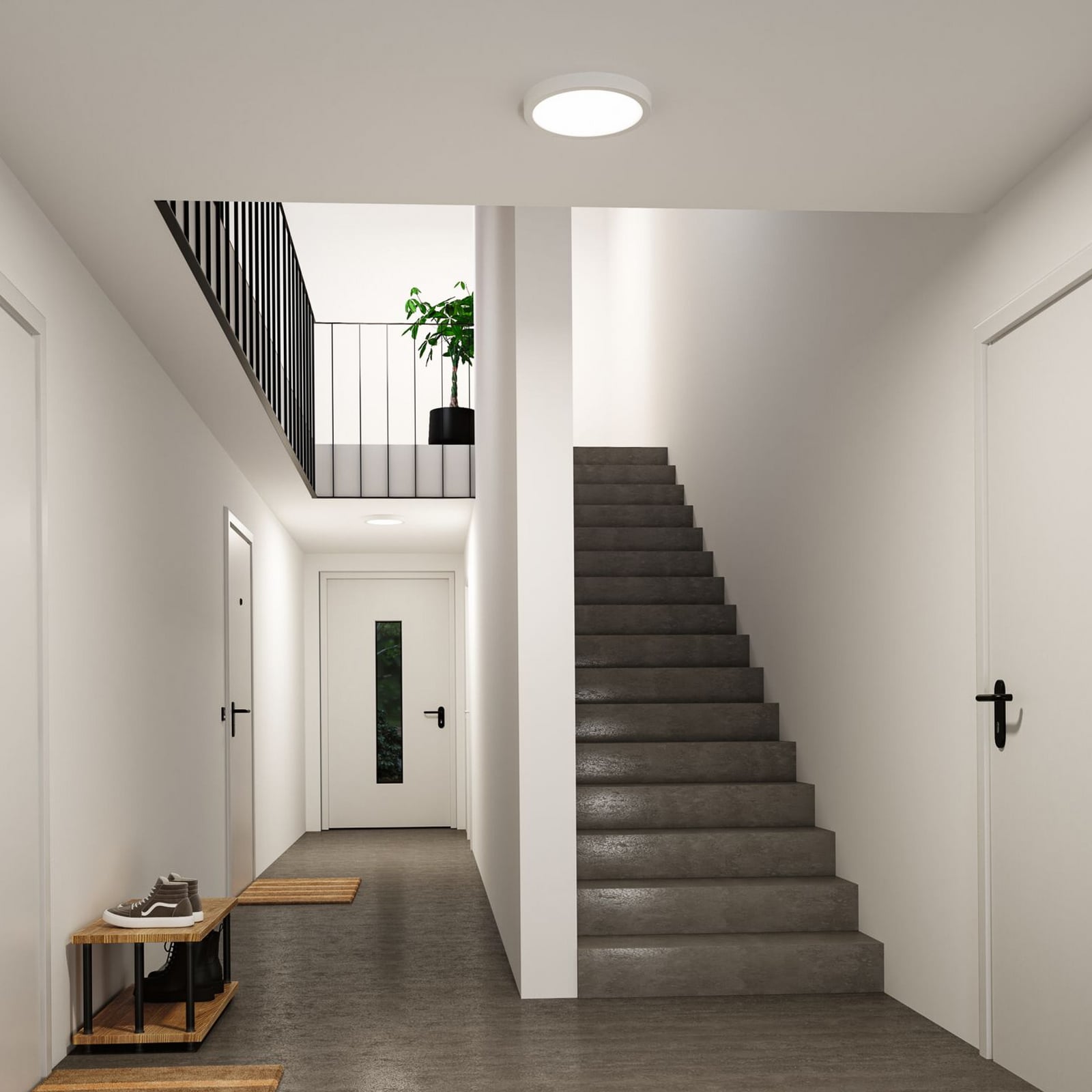 LED stropní svítidlo Paulmann Abia 2, Abia 2, Ø 30 cm, bílé, CCT LED stropní svítidlo Paulmann Abia 2, Abia 2, Ø 30 cm, bílé, CCT