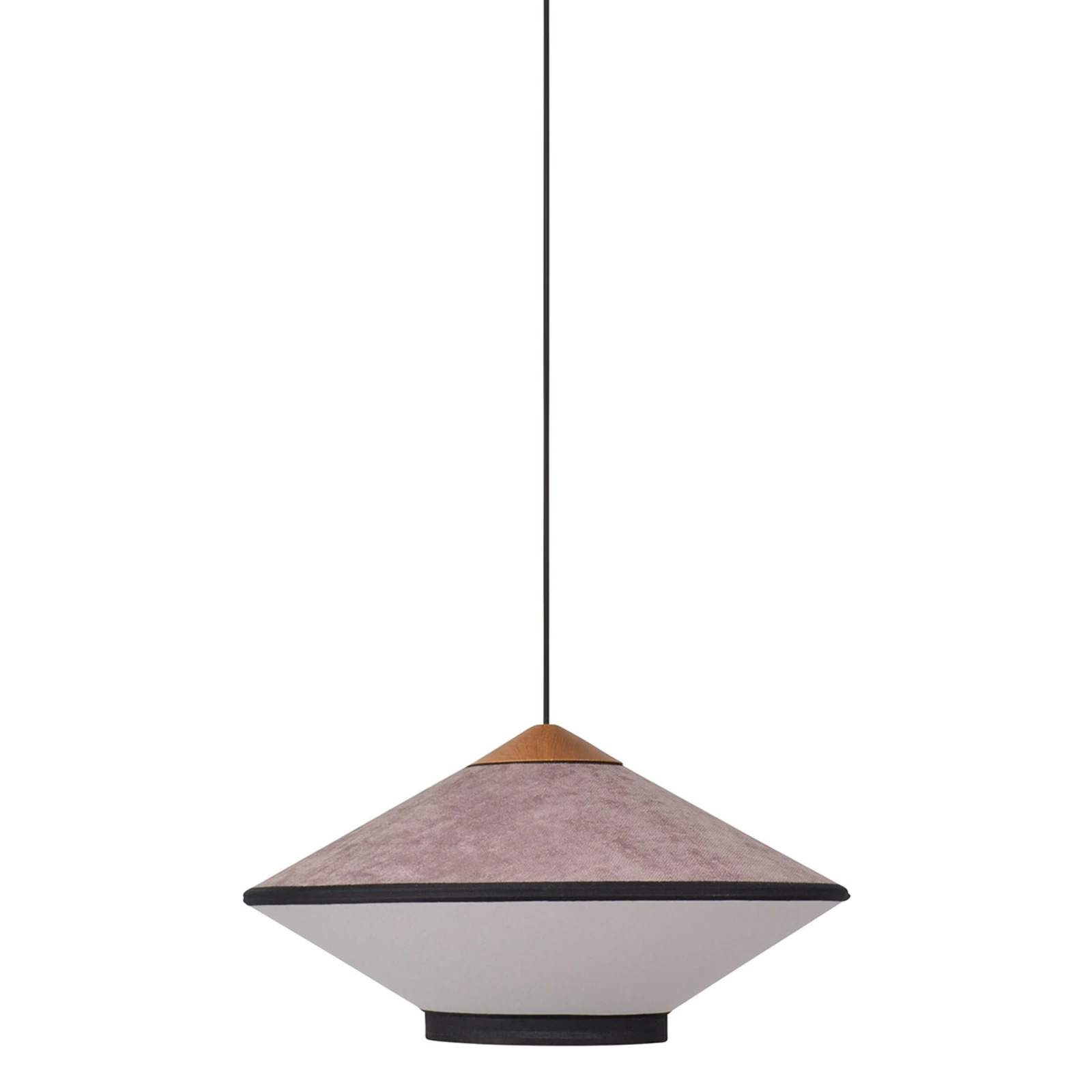 Forestier lógó világítás Cymbal S, rózsaszín, Ø 50 cm, E27