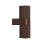 Kyklop Ripple Candeeiro de Parede Exterior Rust - Nordlux