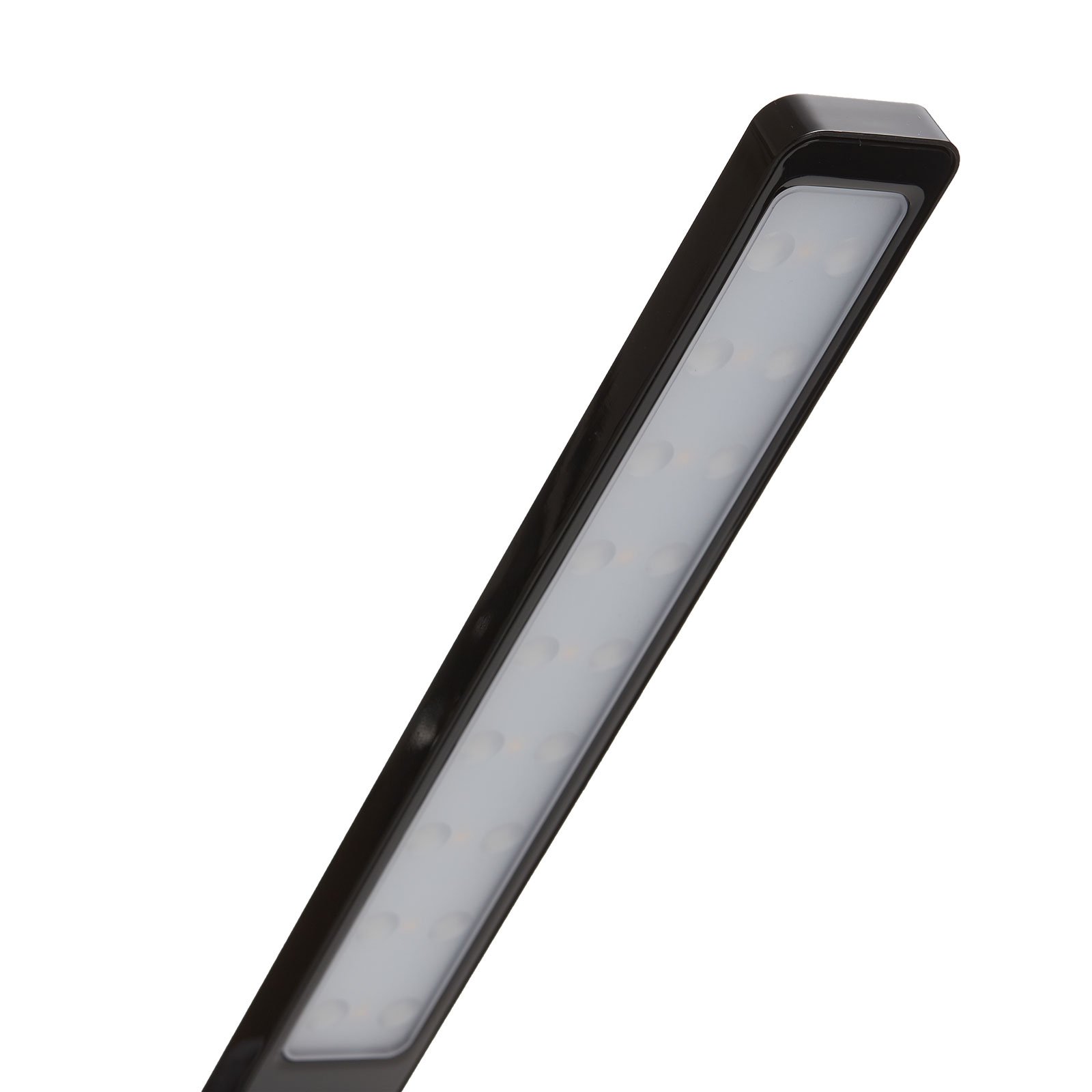 Schwarze LED-Schreibtischleuchte Eleni