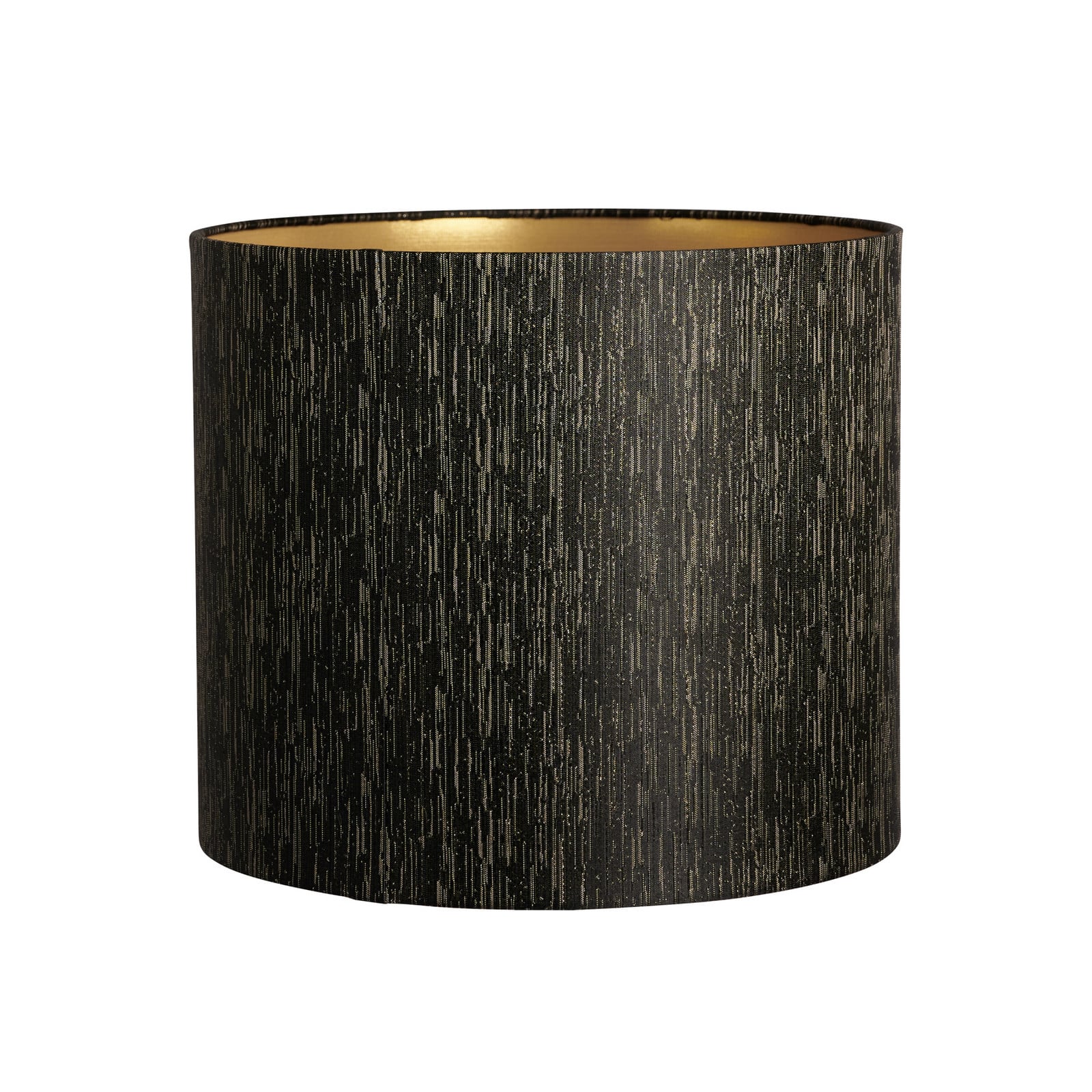 Erica kap zwart/goud, Ø29 cm, textiel Watt & Veke - Designer - Stof
