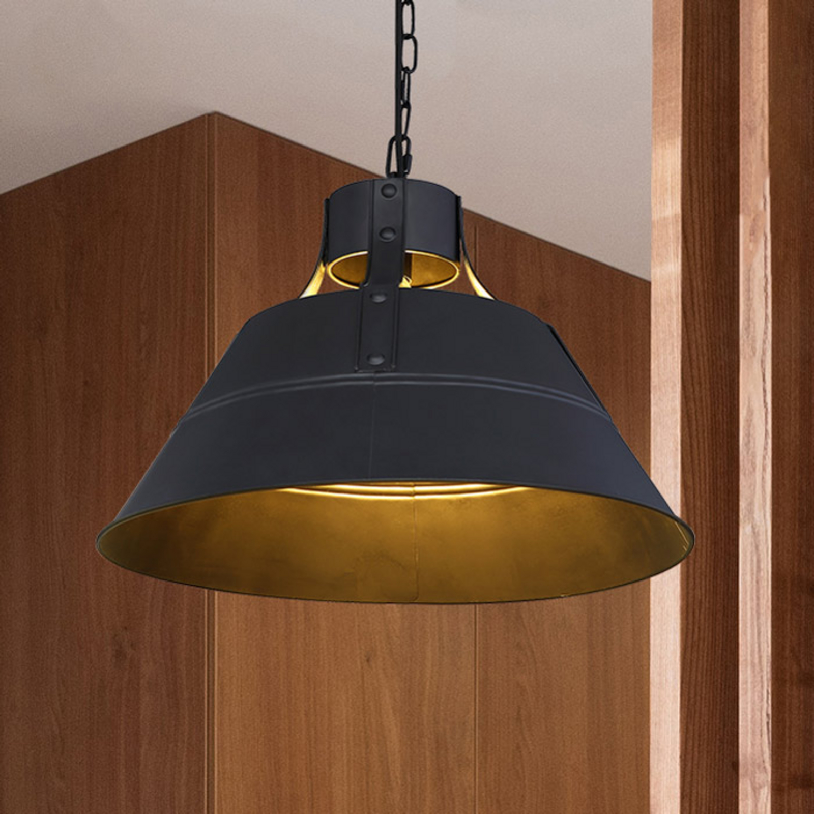 Hängeleuchte Günther im Vintage-Design