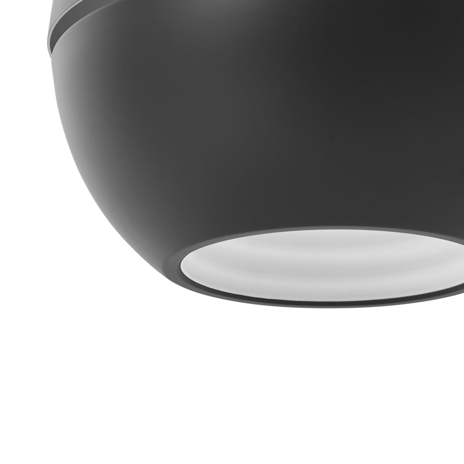 Lush Hängeleuchte, schwarz, Ø 30 cm, Aluminium, E27 - NOLA Lush Hängeleuchte, schwarz, Ø 30 cm, Aluminium, E27 - NOLA