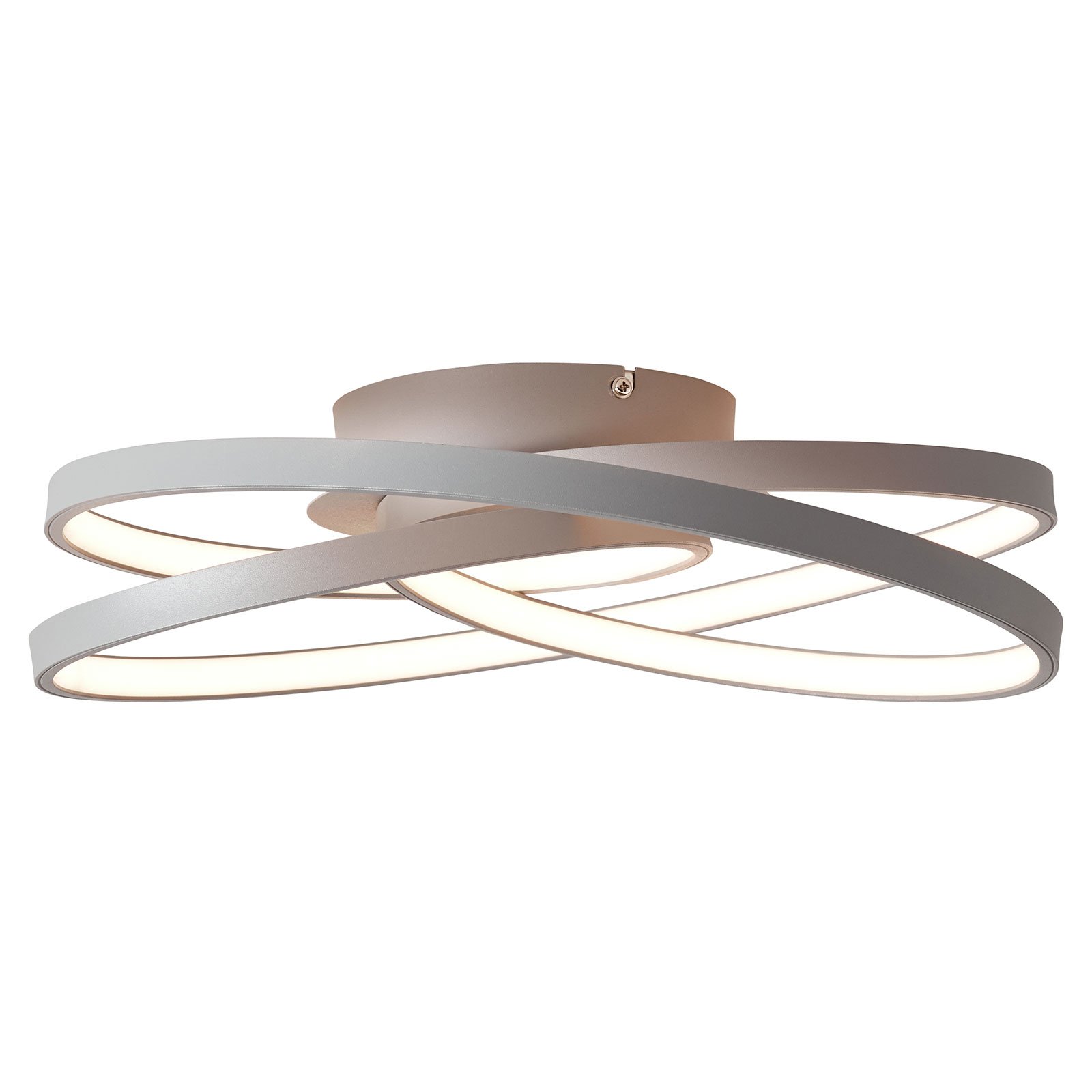 Brilliant LED-taklampe Labyrinth - moderne taklys Stue / spisestue - metall, akryl