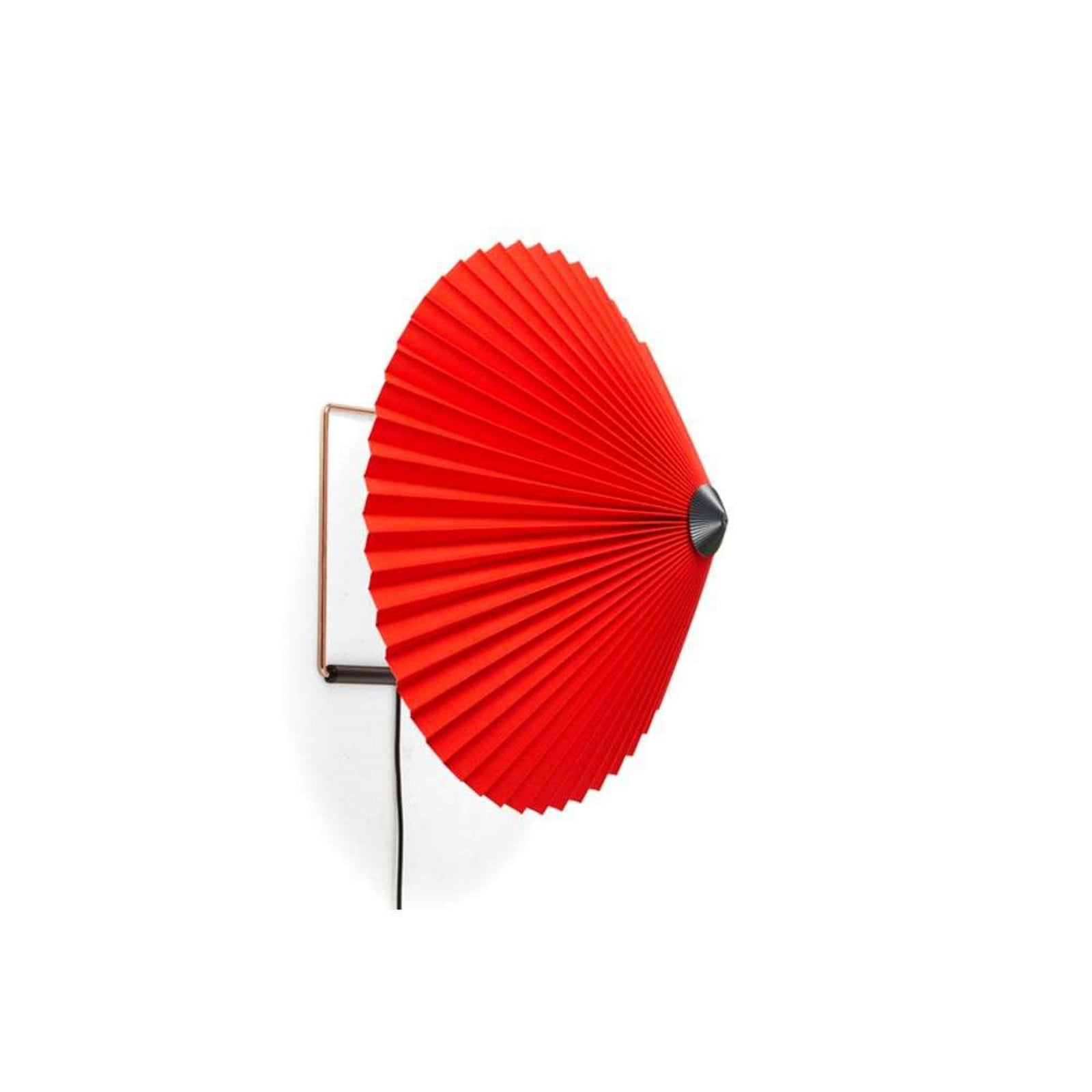 Matin 380 V&auml;gglampa Bright Red HAY - Vardagsrum - Metall