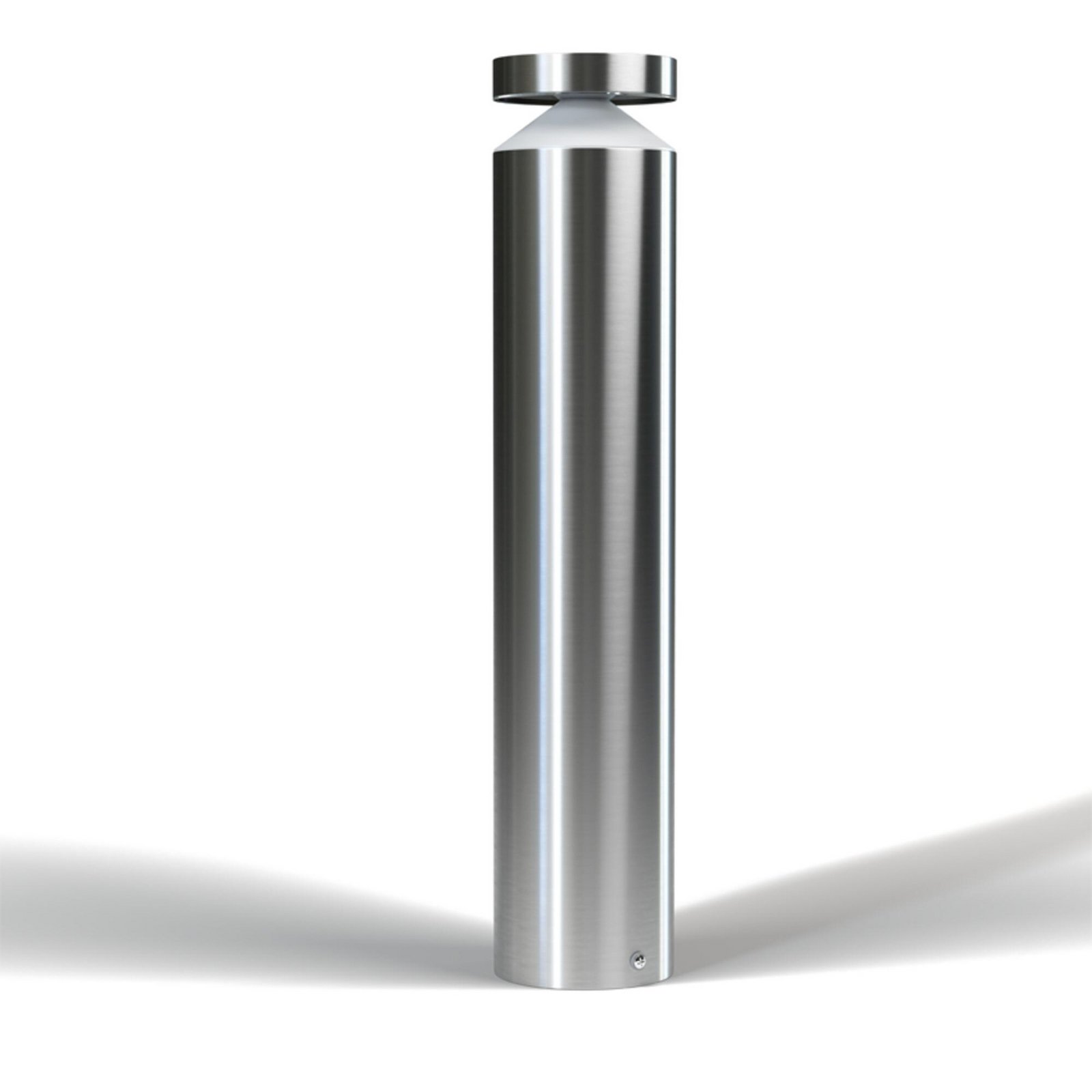 OSRAM LED pedestal light ENDURA STYLE CYLINDER, stainless steel 50 cm