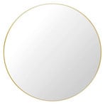 GUBI Wall Mirror Round Ø110 Polished Brass - GUBI