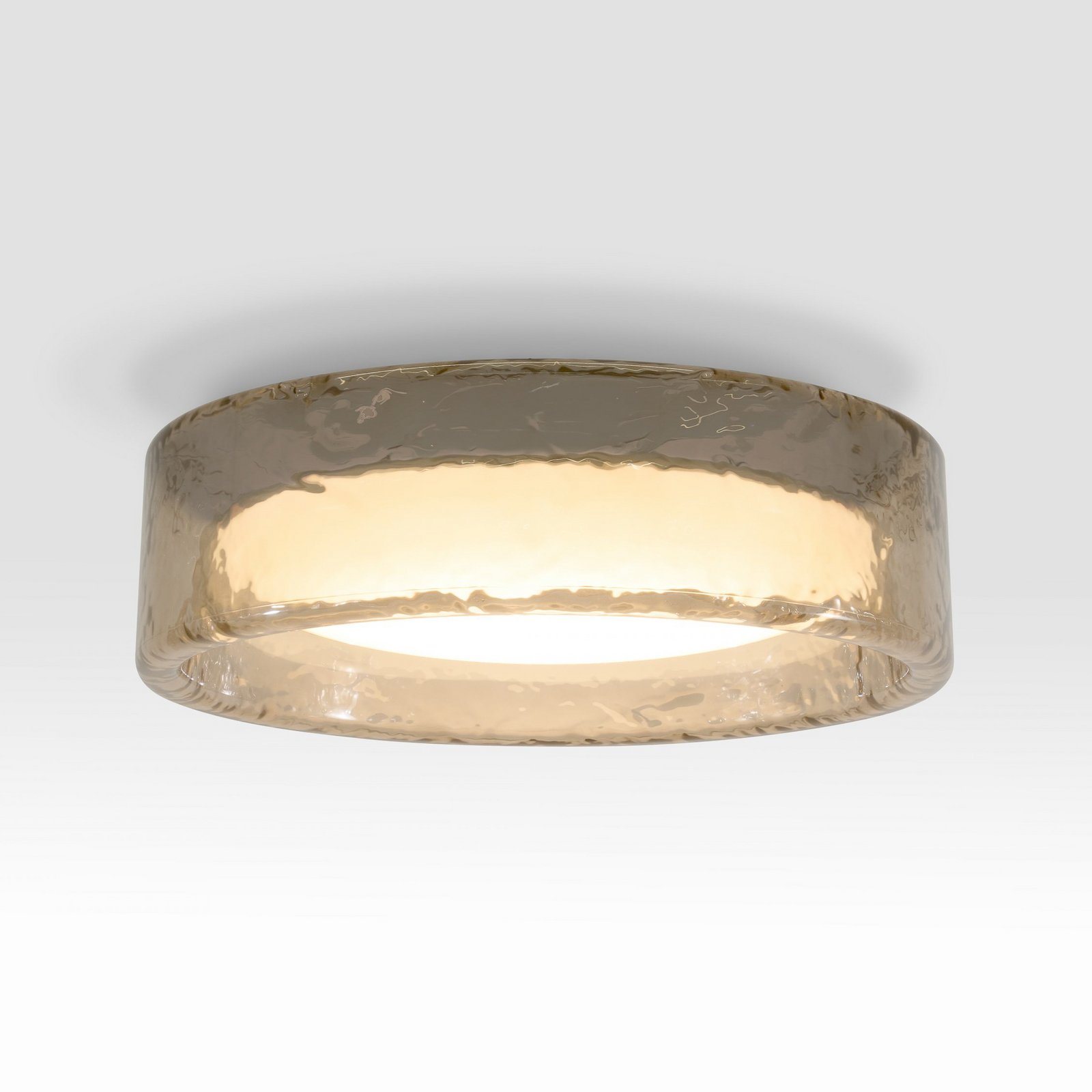 MARSET LED-Deckenlampe Ringo, Ø 90 cm, rauchgrau, CCT