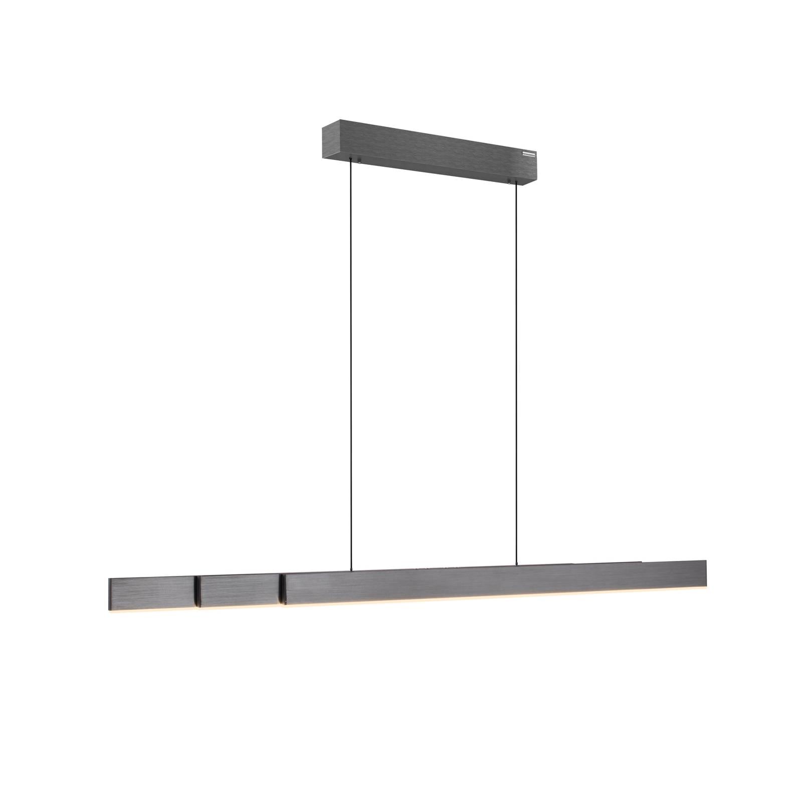 LED-Hängeleuchte PURE Moto-Rise, platin, Aluminium, CCT