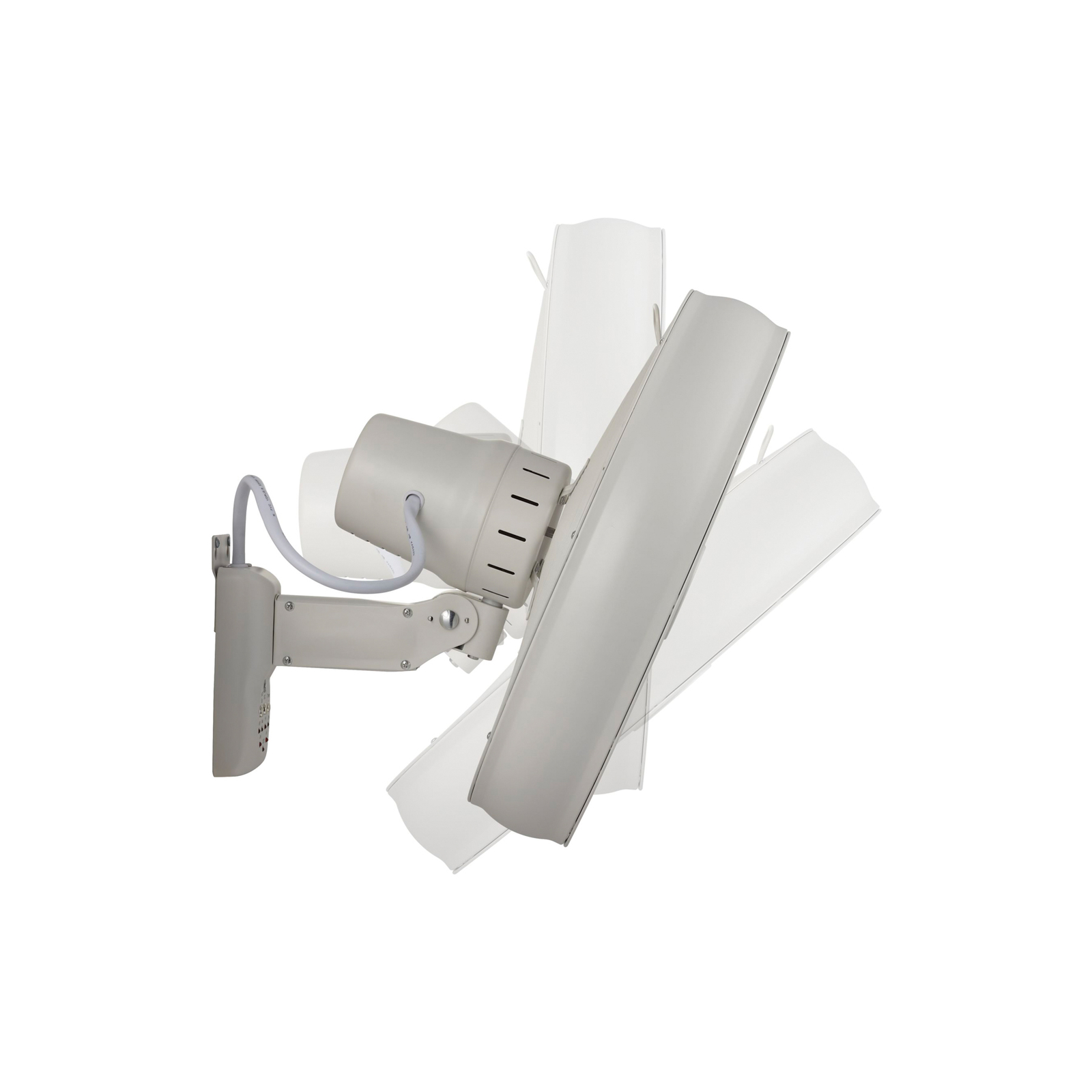 Nástenný ventilátor Beacon Breeze, biely, Ø 41 cm, tichý