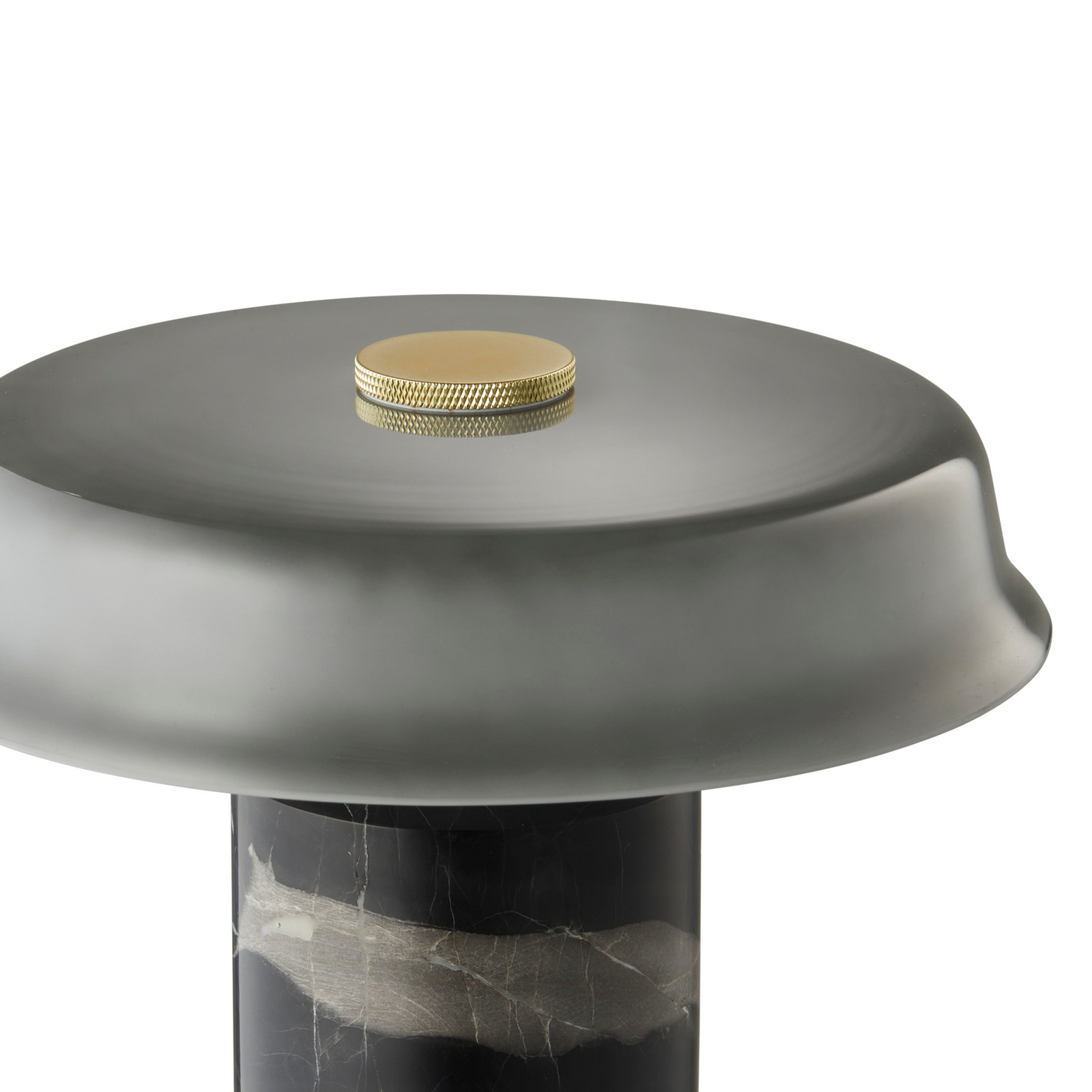 LED-akutoitel laualamp Trip No. 2, tuhkhall/hall, marmor, klaas LED-akutoitel laualamp Trip No. 2, tuhkhall/hall, marmor, klaas