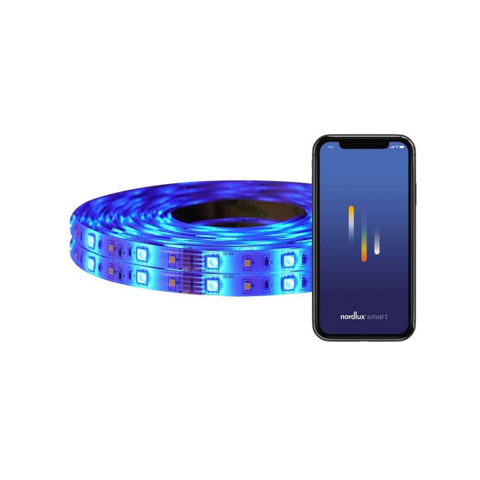 Smart LED Strip Colour/Effect 2x5m White - Nordlux