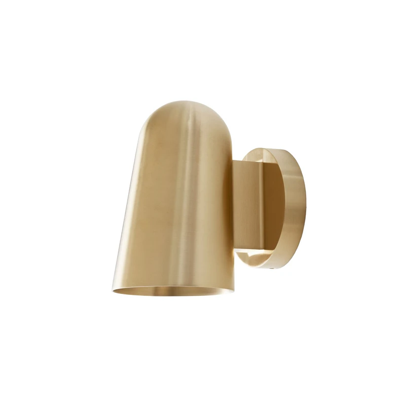 &Tradition - Solid SC105 Utomhusvägglampa Mässing GU10