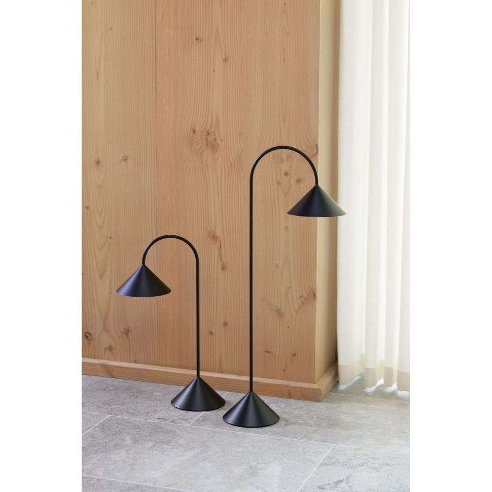 Grasp Portable Lampadar H72 Matt Black - Frandsen