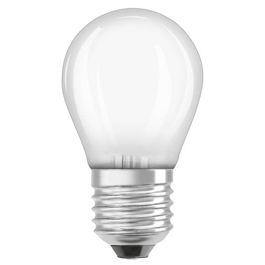 OSRAM lampadina LED goccia E27 4,8W 827 dimming