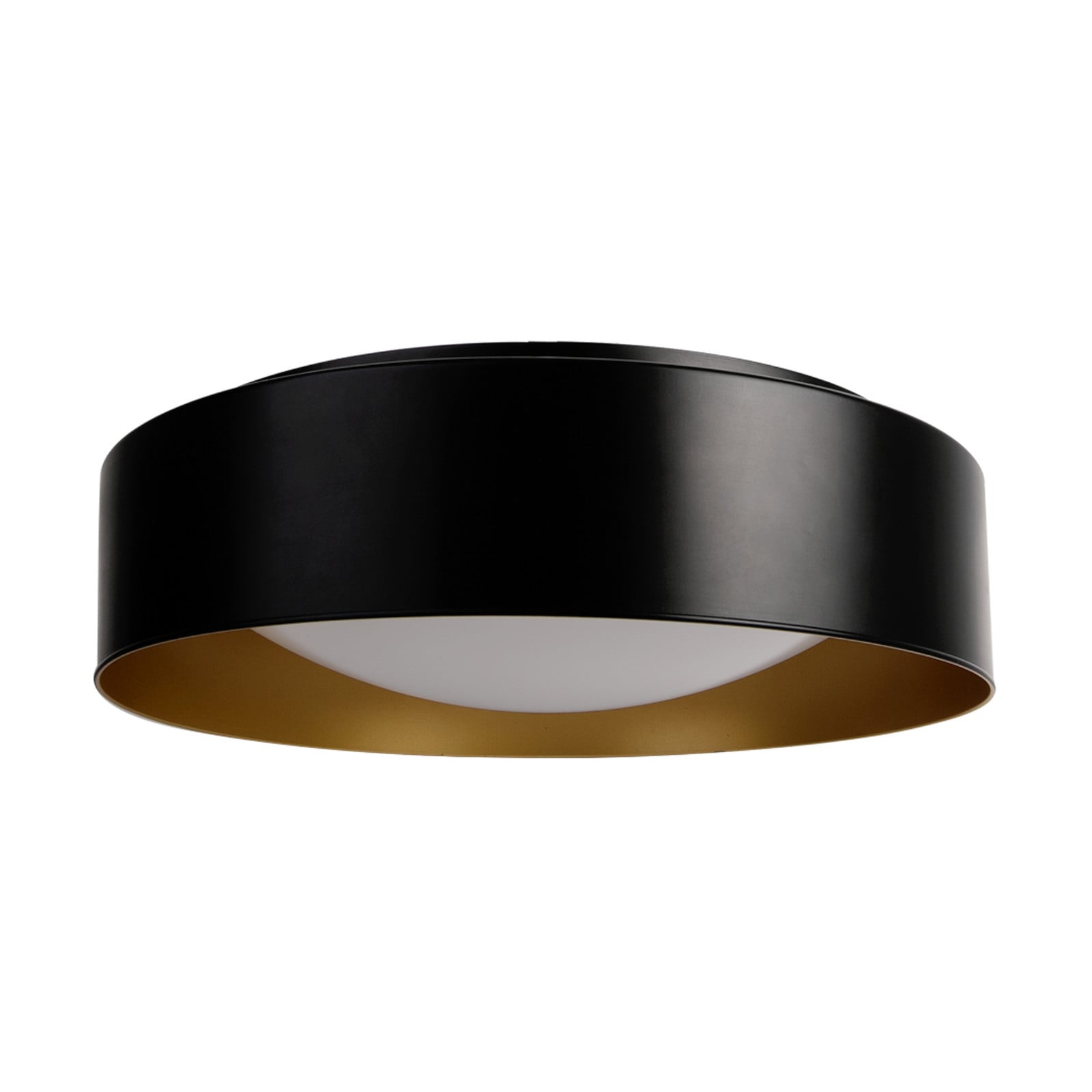 Plafonieră LED MEGAMAN Renzo XChange negru/auriu CCT IP44 - Baie - Modern - negru auriu - Aluminiu