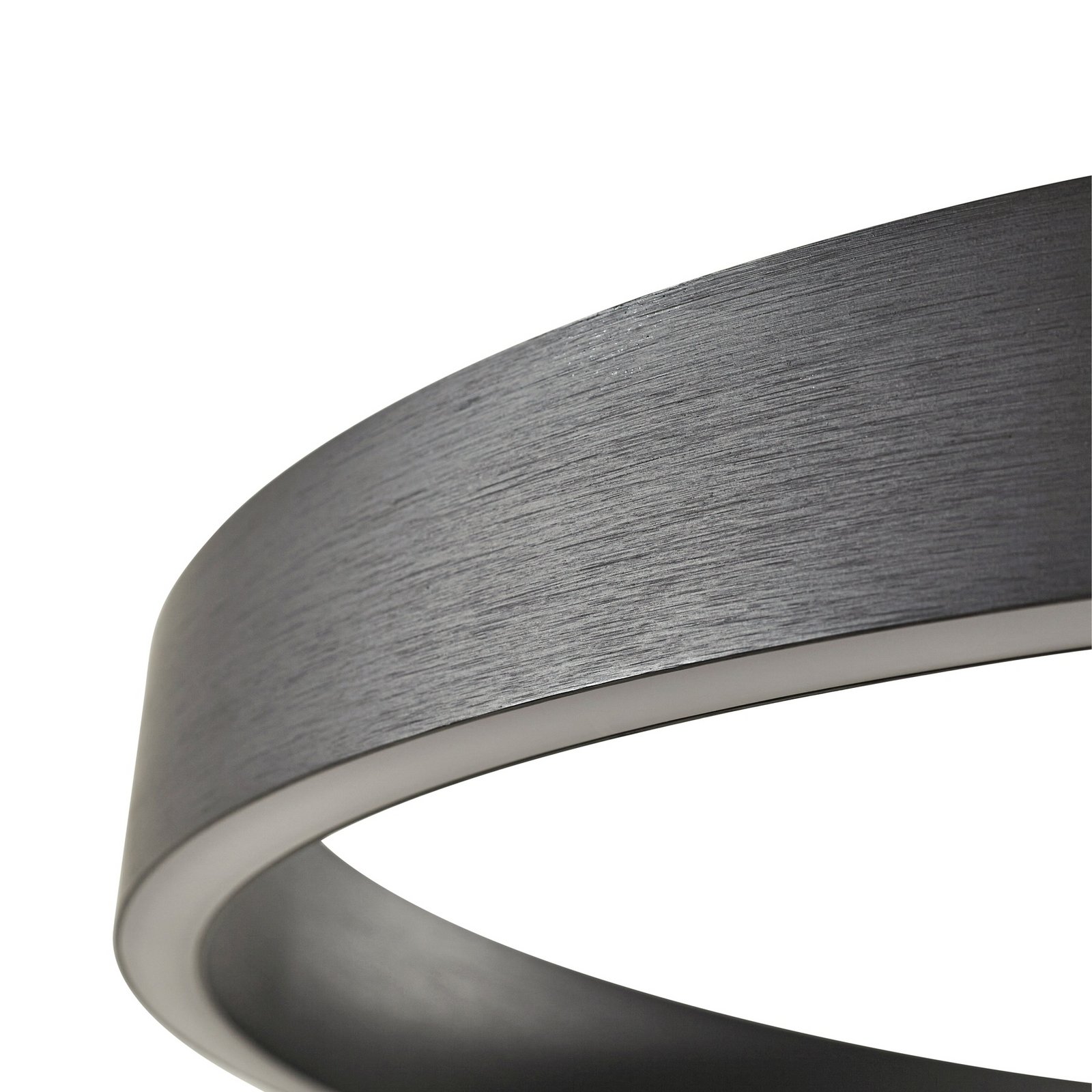 Rovan LED hanglamp Ø 60 cm CCT zwart - Lucande Rovan LED hanglamp Ø 60 cm CCT zwart - Lucande