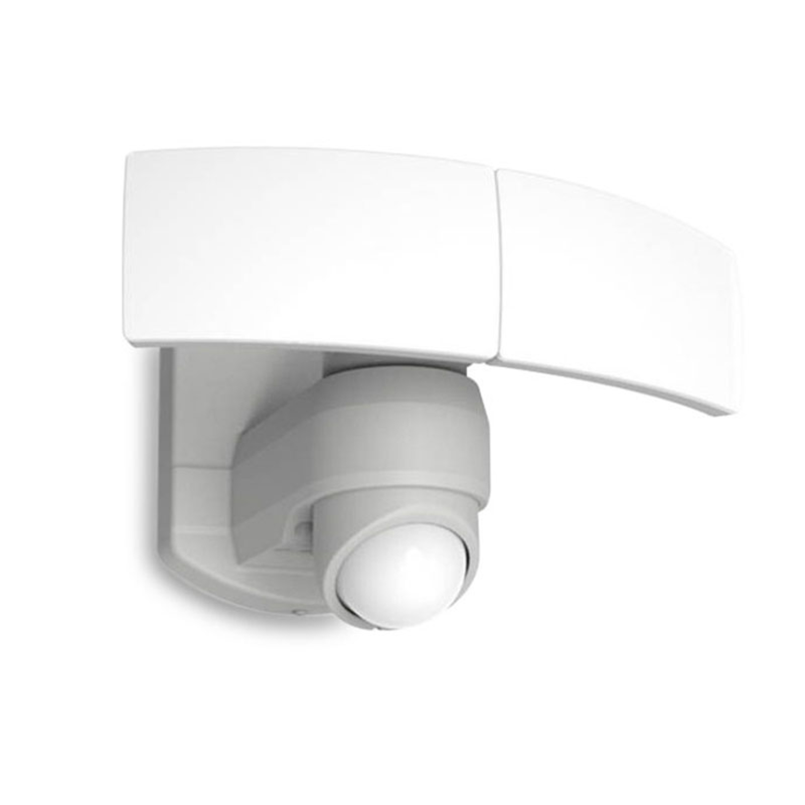 Spot pour mur extérieur LED Arc à capteur, blanc