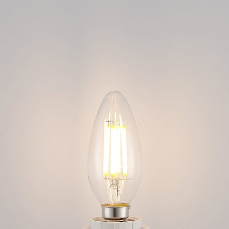 LED lamp E14 filament 4W 2.700K 3-step-dimmer