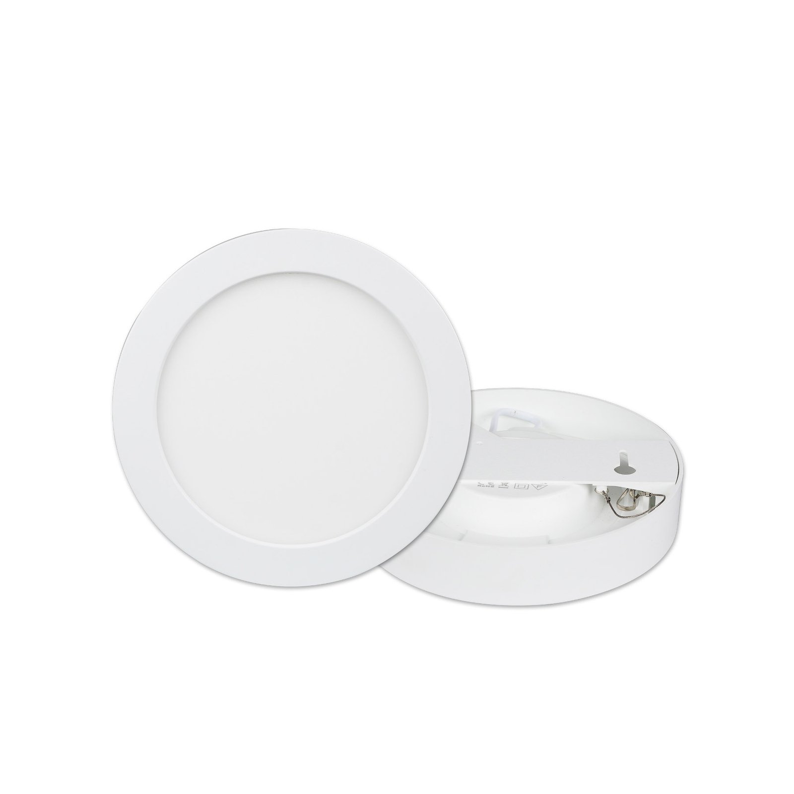 Prios Edwina LED-Deckenlampe weiß 17,7cm 3er-Set