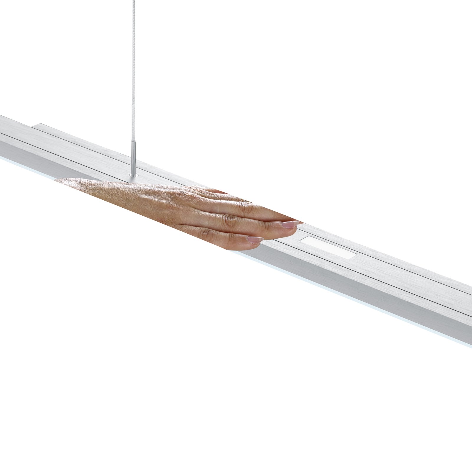 BANKAMP Lightline V3 flex LED-Hängelampe down alu