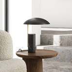Table lamp Mademoiselles, marble base, black