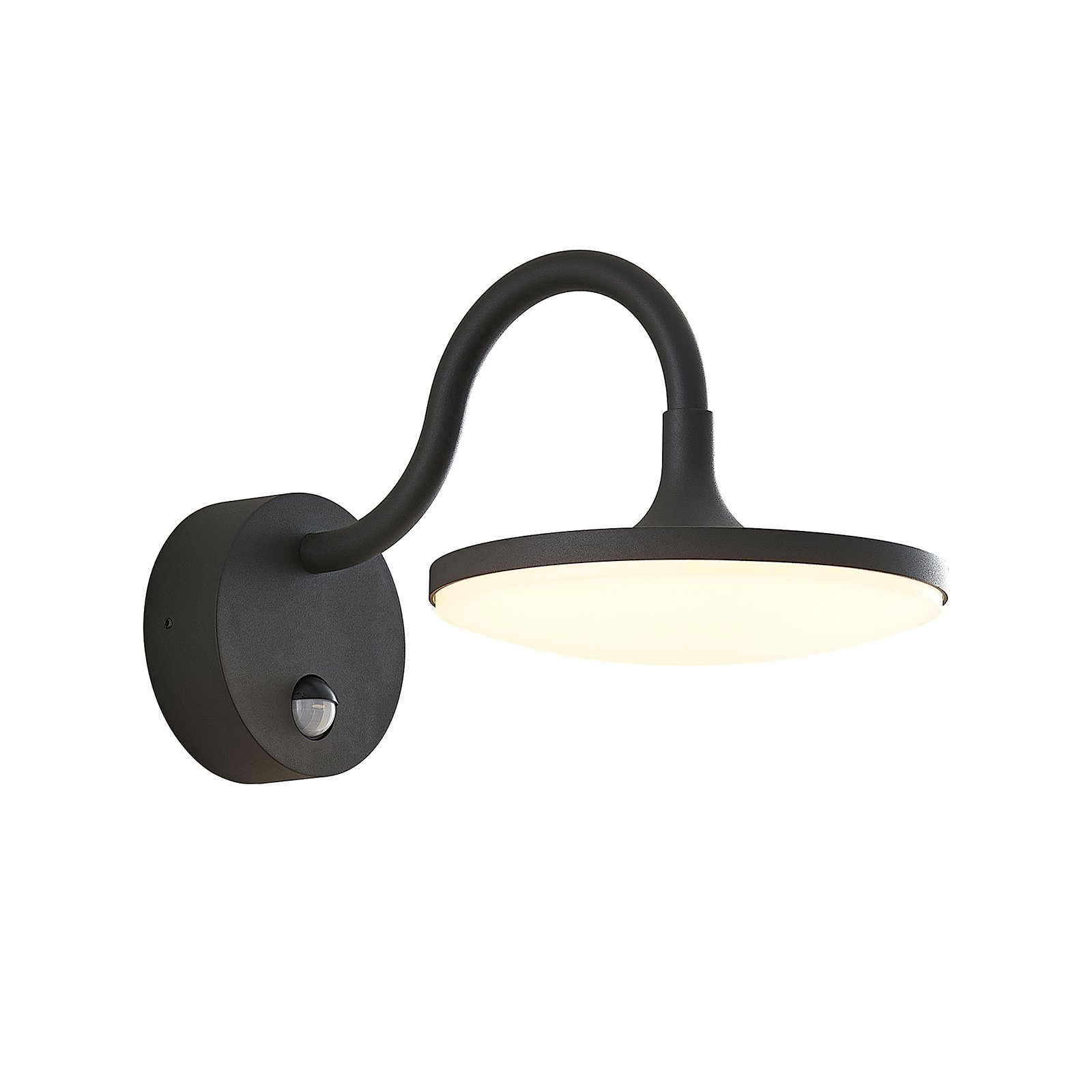 Fineria Outdoor Wall Lamp w/Sensor Dark Grey - Arcchio