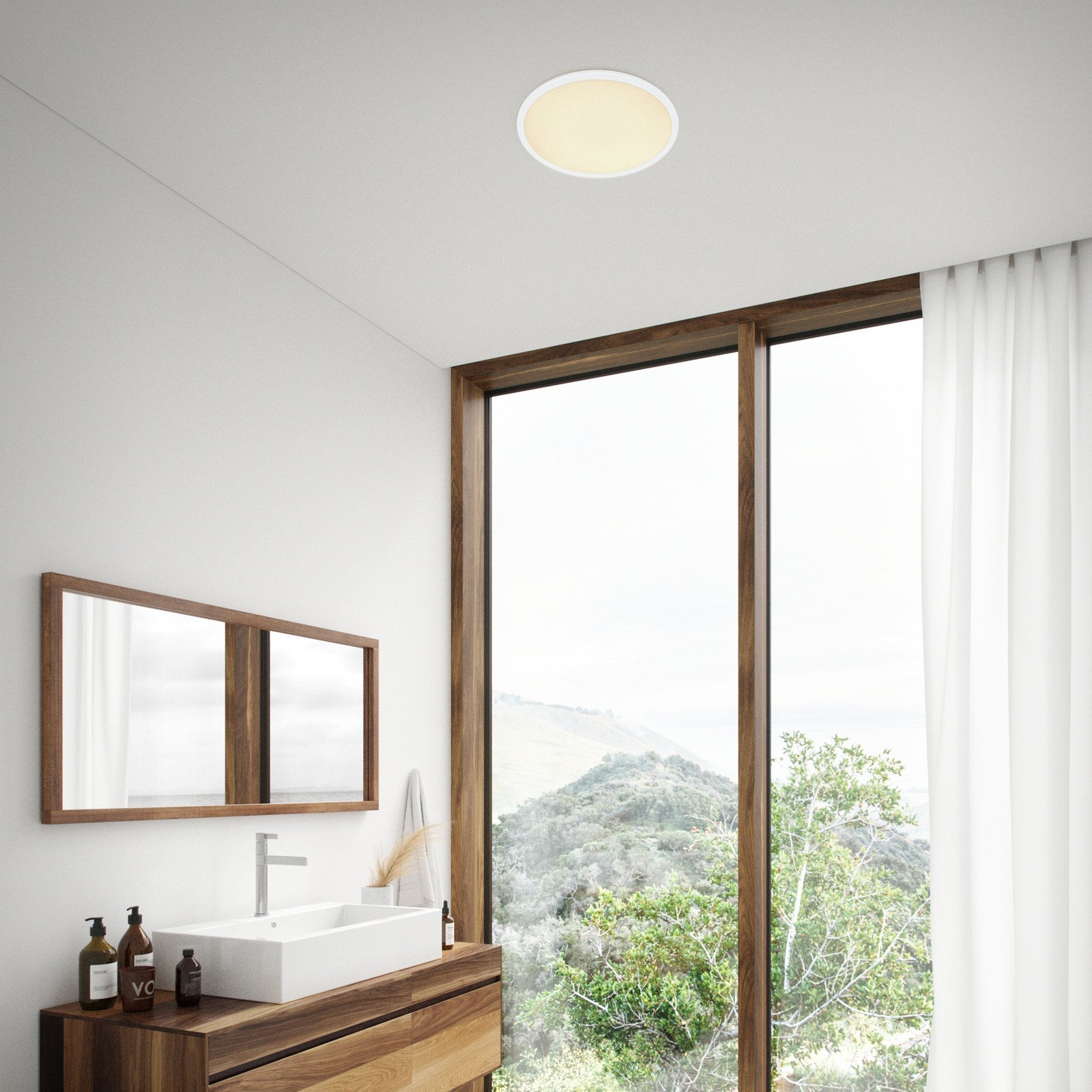 Plafonieră LED Oja 60 IP20 2.700K step-dim alb