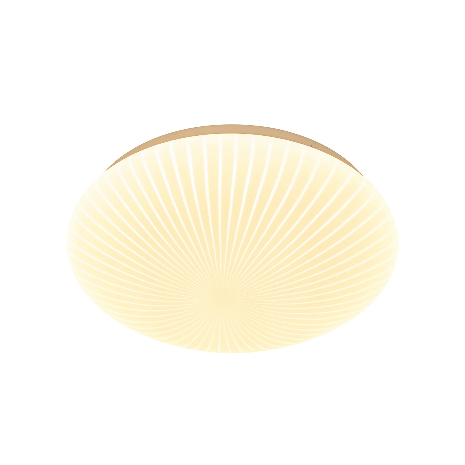 Plafonieră LED Malta, Ø 29 cm, alb, acril, CCT