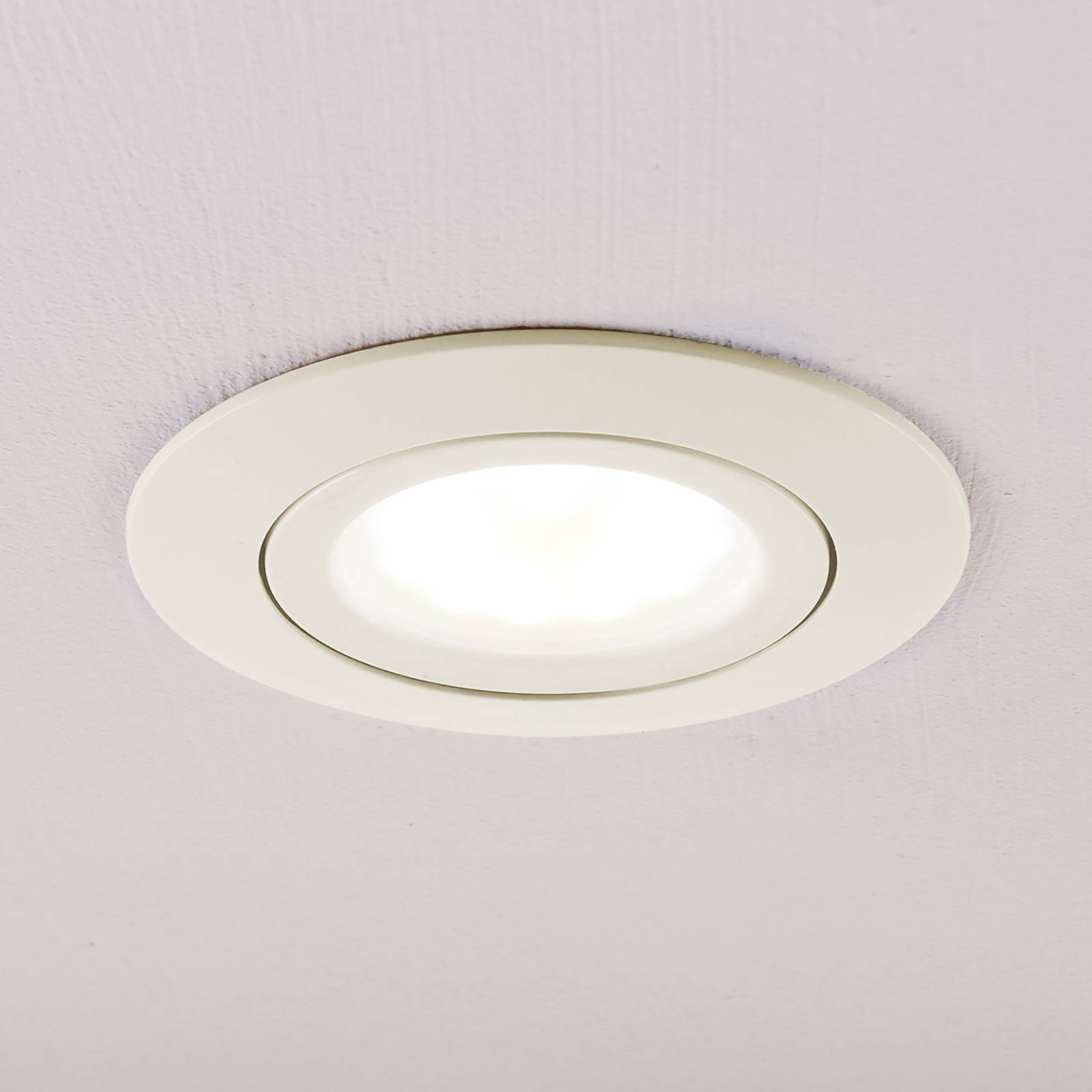 Lindby LED Downlight - Living / Dining Room - Ceiling Light Recessed - Recessed Light - Modern - White
