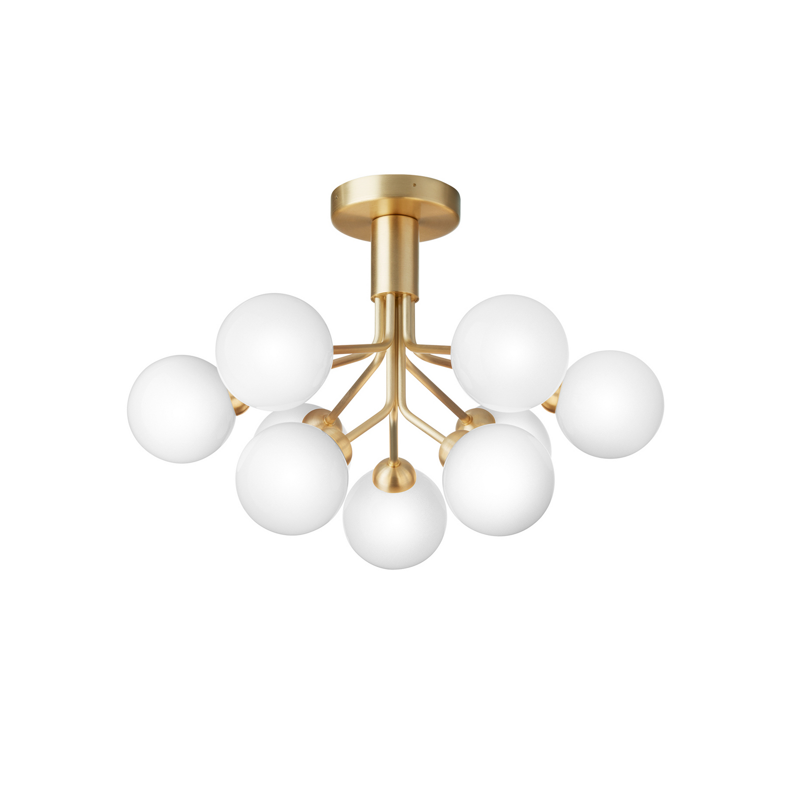 Apiales 9 Deckenleuchte Brushed Brass - Nuura