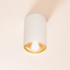 Loftspot Tubo Ø 12 cm, hvid