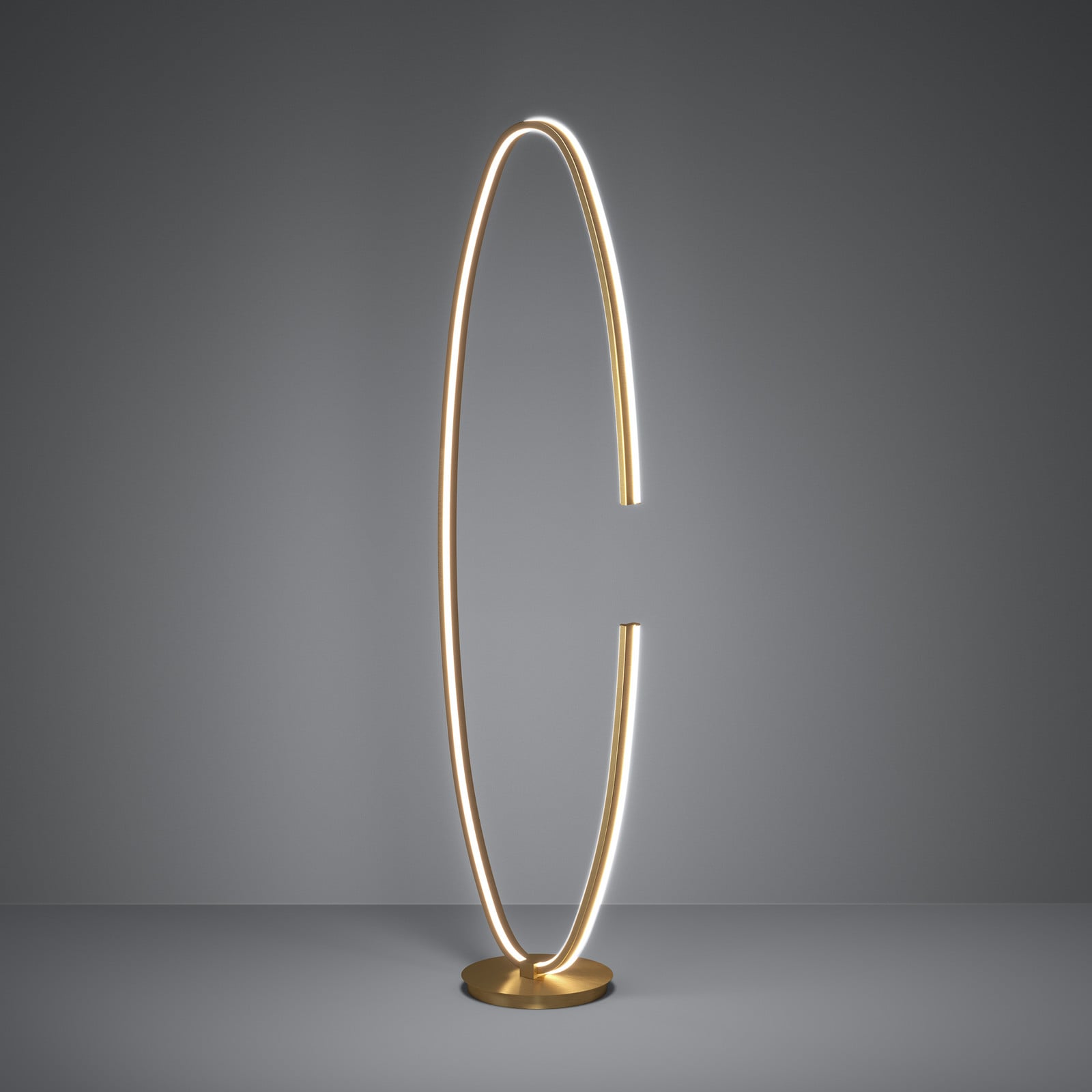 Lampadar LED Stars of Light Bogado auriu 143 cm CCT dimabil - Camera de zi / sufragerie - Modern - Metal