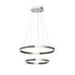 Lyani 2 Lámpara Colgante Ø60 Chrome/White - Lucande
