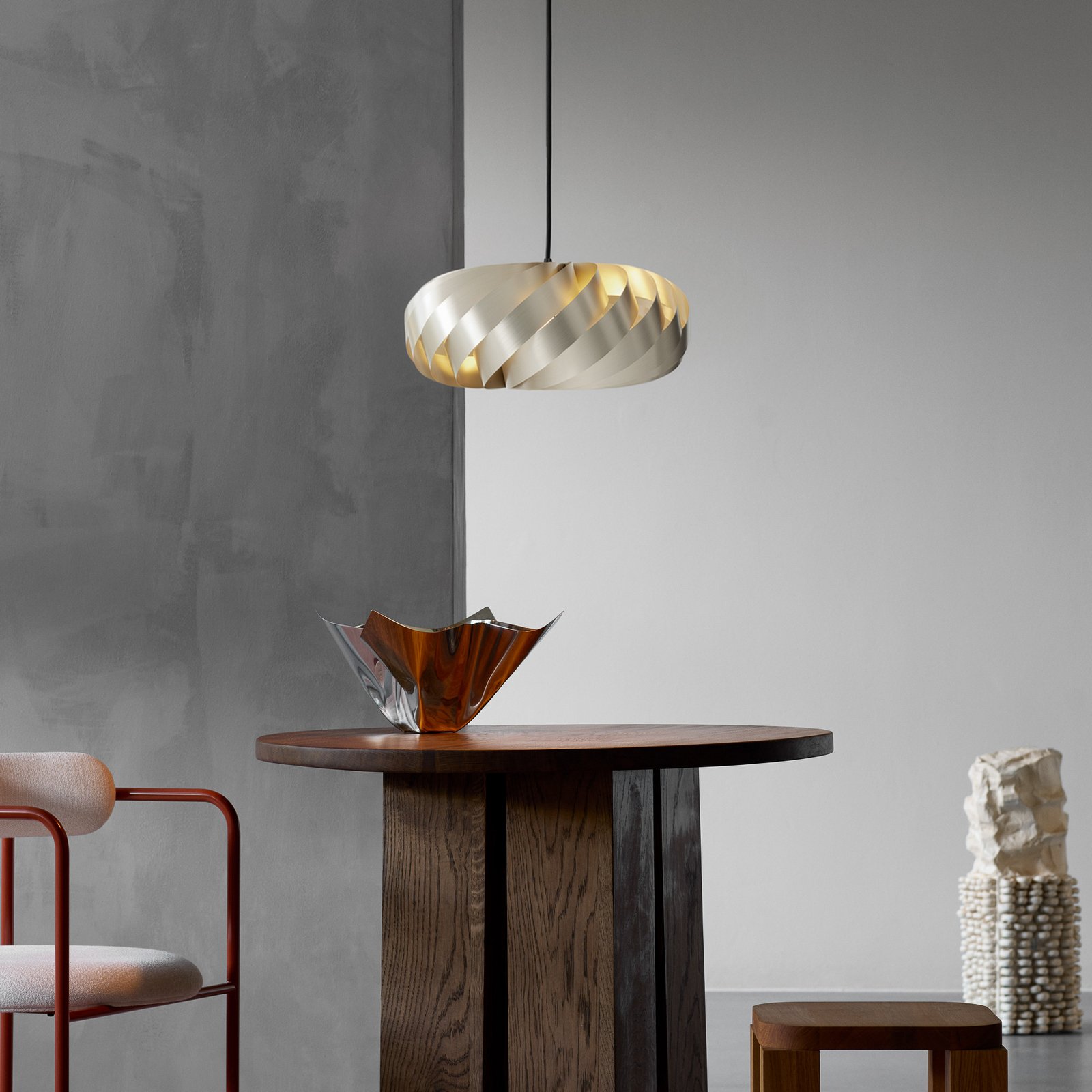 TR5 Pendant Ø40 Aluminium Gold - Tom Rossau