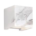 LED välisvalgusti Davos reguleeritav marmorist valge