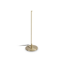 Ideal Lux Filo LED stolová lampa, mosadzná farba, hliník