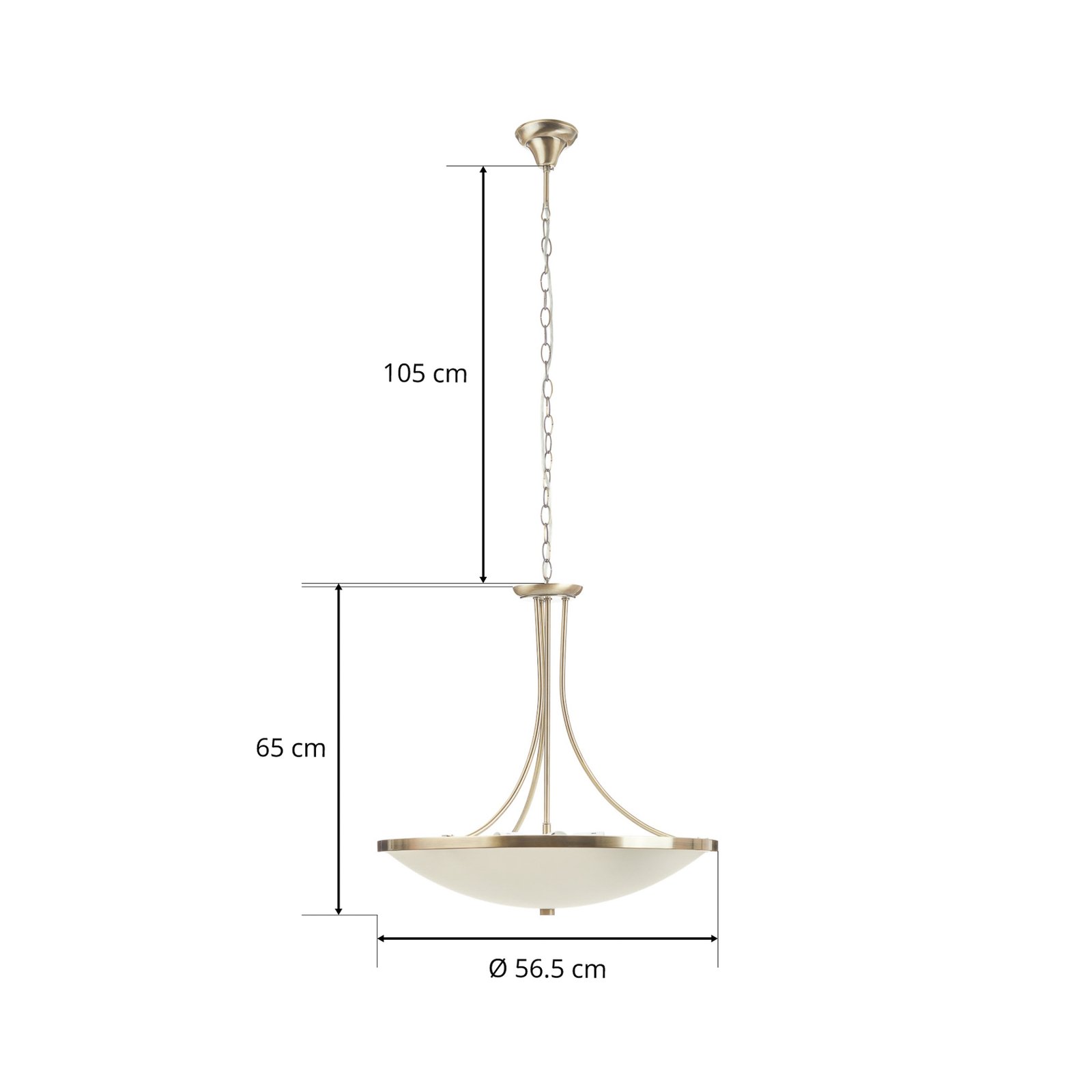 Tayla Hanging Light Impressive 56.5 cm